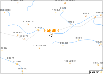 map of Aghbar