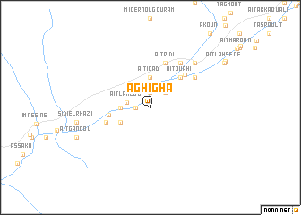 map of Aghigha