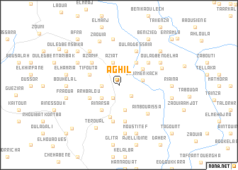 map of Aghil