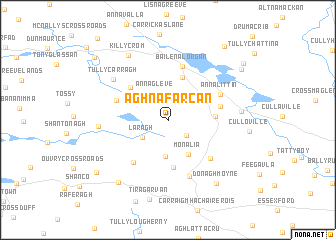 map of Aghnafarcan