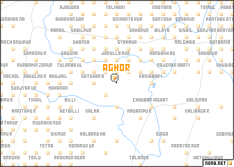 map of Aghor