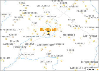 map of Aghreena