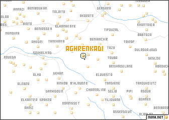 map of Aghren Kadi