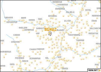 map of Āghuz