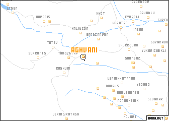 map of Aghvani