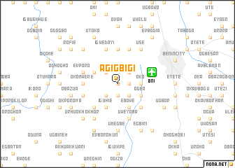 map of Agigbigi
