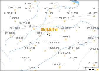 map of Ağılbaşı