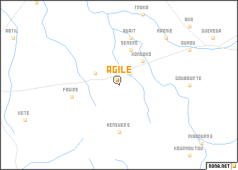 map of Agilé