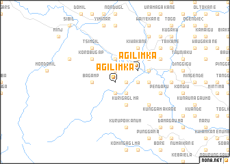 map of Agilimka