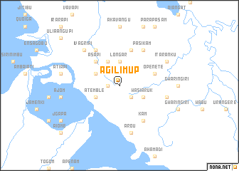 map of Agilimup