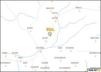 map of Agil