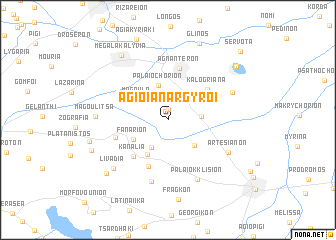 map of Ágioi Anárgyroi