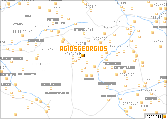 map of Ágios Geórgios