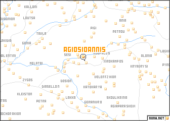 map of Ágios Ioánnis