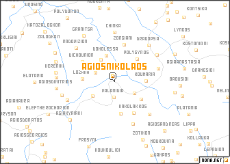 map of Ágios Nikólaos