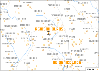 map of Ágios Nikólaos