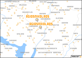 map of Ágios Nikólaos
