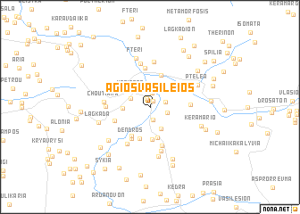 map of Ágios Vasíleios