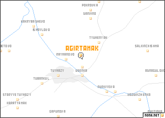 map of Agir-Tamak