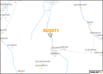 map of Agishty