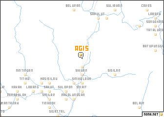 map of Agis