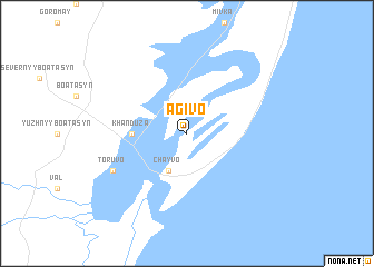 map of Agivo