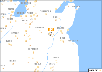 map of Agi