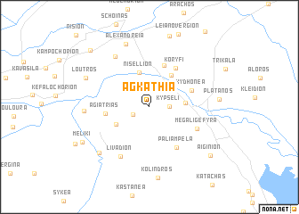 map of Agkathiá