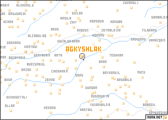 map of Agkyshlak