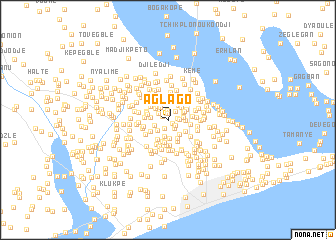 map of Aglago