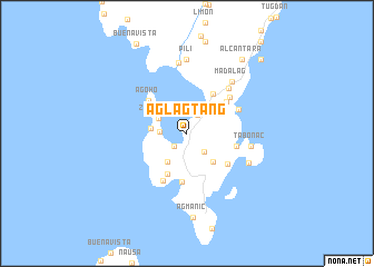 map of Aglagtang