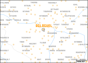 map of Aglaguel