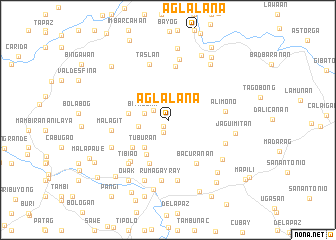 map of Aglalana