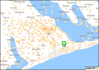 map of Aglali