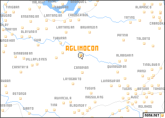 map of Aglimocon