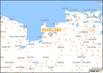 map of Agmalobo