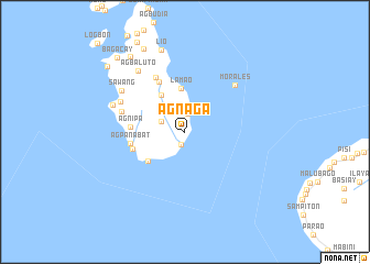 map of Agnaga