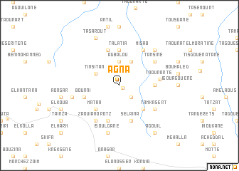 map of Agna