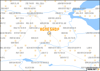 map of Agneshof