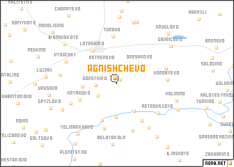 map of Agnishchevo