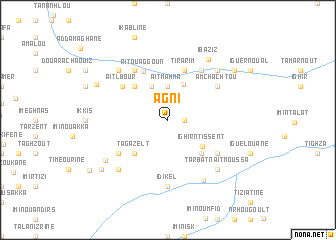 map of Ag-ni