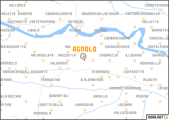 map of Agnolo