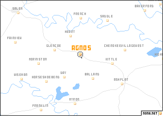 map of Agnos