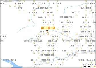 map of Agnova