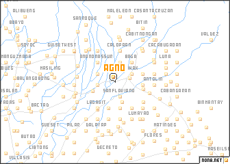 map of Agno