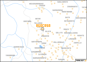 map of Agocasa