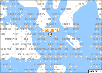 map of Agodome