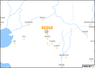 map of Agodo