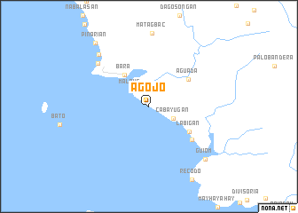 map of Agojo