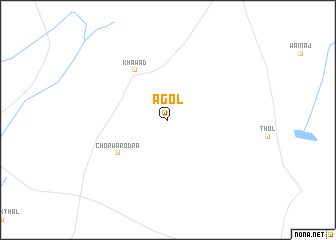 map of Āgol